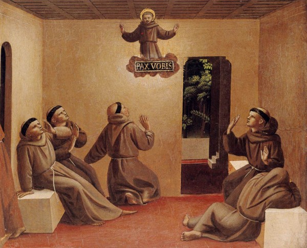 Apparition of St. Francis at Arles by Fra Angelico